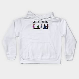 The Breakfast Club- Black Font Kids Hoodie